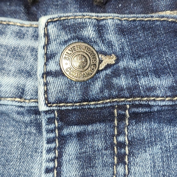 Men's SILVER ZAC BLUE Jeans SIZE 36x30 - Picture 6 of 15